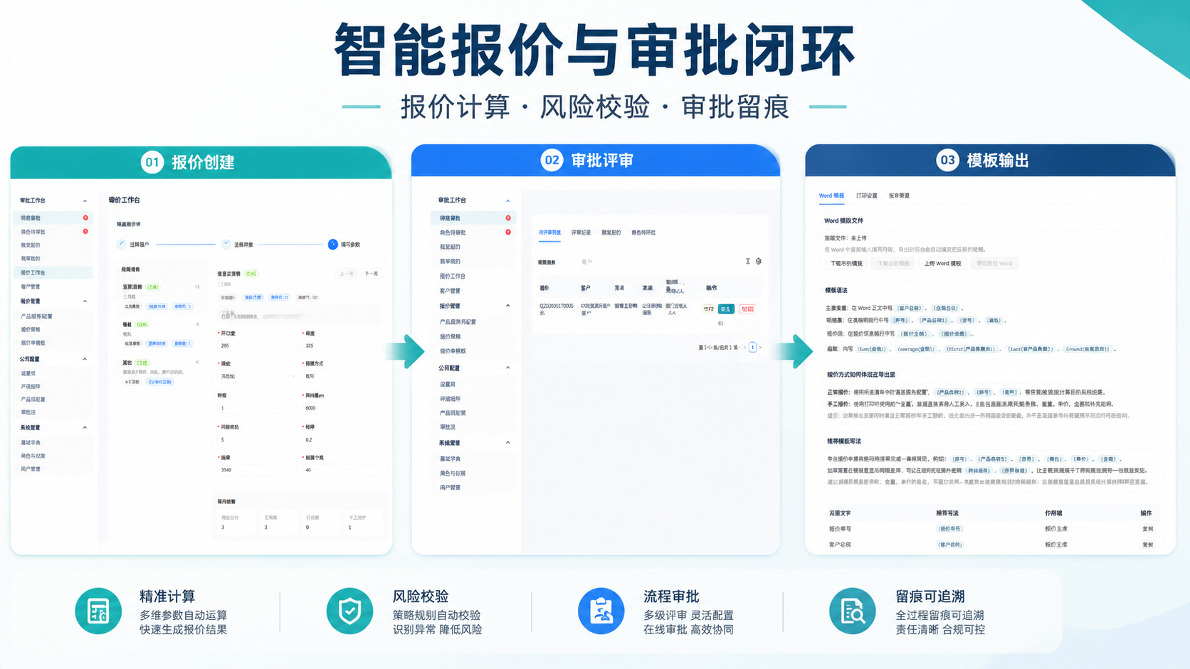 Dingan smart quotation and approval workflow promotional image